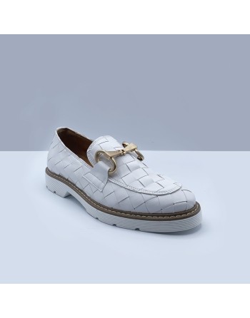 MOCASSINO DONNA BIANCO BY...