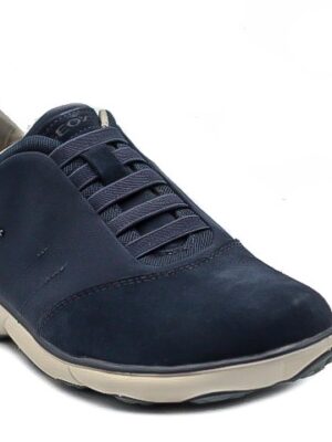 GEOX UOMO NEBULA B-COTTON + SUEDE BLU U52D7B0ZB22C4002