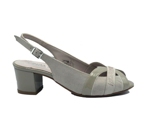 SANDALO DONNA CINZIA SOFT COD. IAB293433-CV 001 CAM. + VERN BEIGE