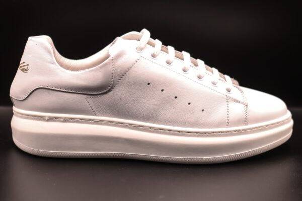 SNEAKERS UOMO by PEDULLA' ART.300 bianco/bianco