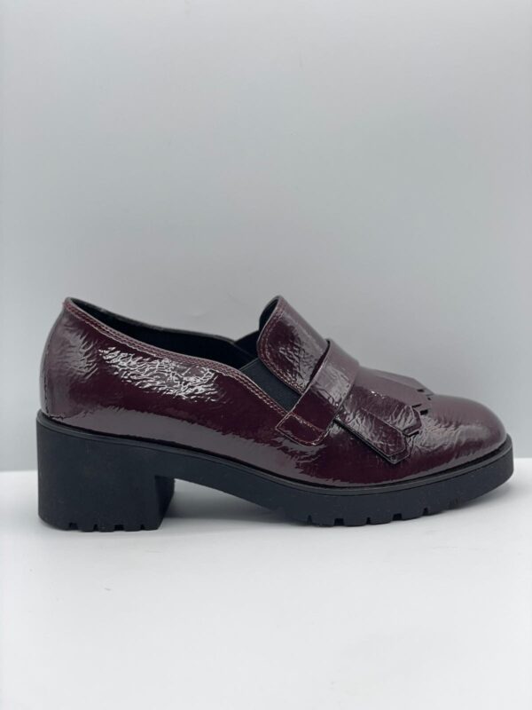 MOCASSINO DONNA VERNICE BORDEAUX by Pedullà ART.224002