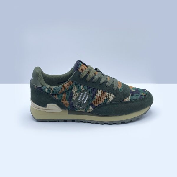 KAMSA UOMO MILITAR CAMOUFLAGE AZZURRO/GRIGIO/VERDE