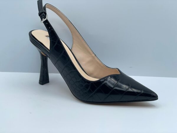 SCARPA DONNA PREGUNTA ART.CCD6006 001 NUDE - NERO TACCO 8CM