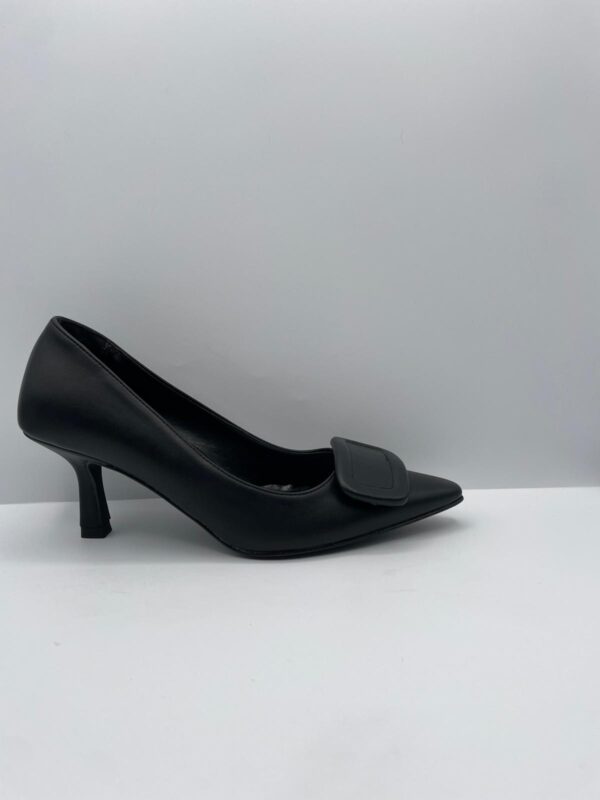 SCARPA DONNA PEDULLA' TORTORA - NERO ART. 396017 TACCO 7CM