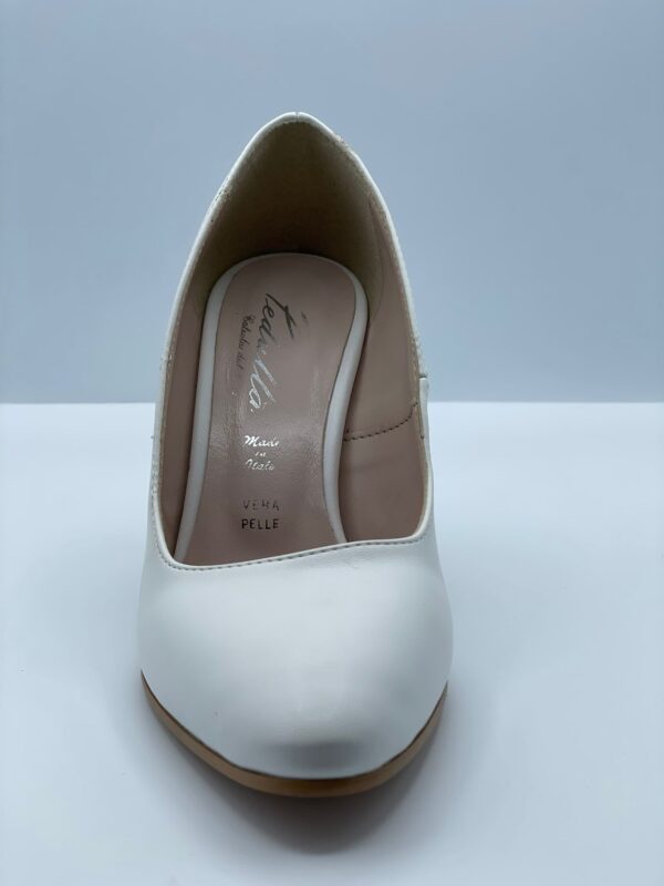 SCARPA SPOSA PEDULLA' VITELLO BIANCO art. 8028