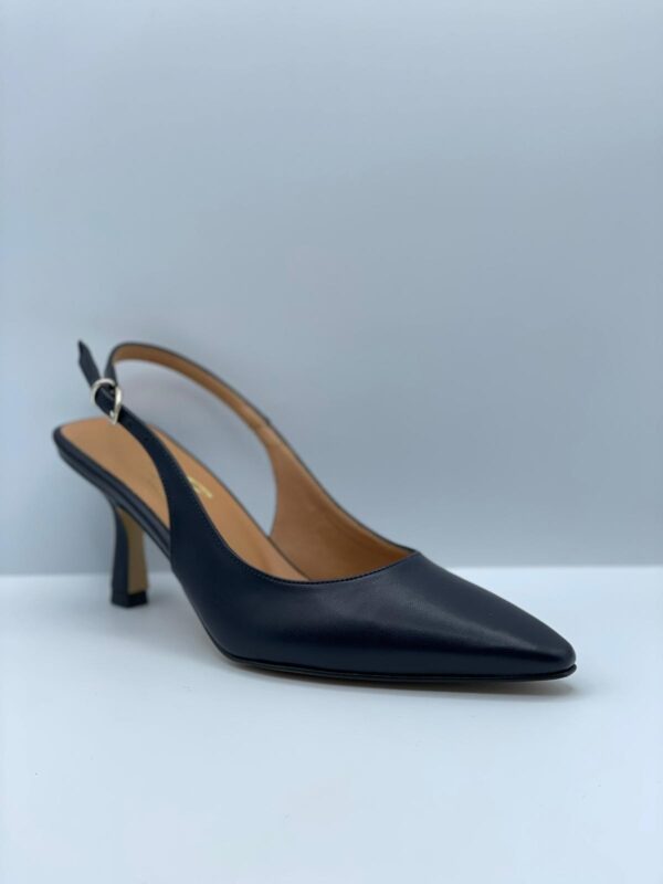 SCARPA PUNTA PEDULLA' NUDE-BLU-NERO art. 396024