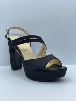 SANDALO NERO CINZIA SOFT art. NB28006 002