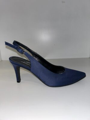 SCARPA DONNA IN RASO BLU T.70 PEDULLA' art. 624