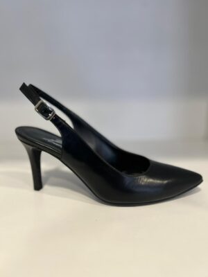 SCARPA DONNA IN PELLE NERO T.70 PEDULLA' art. 624