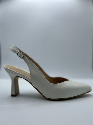 SCARPA SPOSA PEDULLA' NAPPA BURRO art.EURO t.70